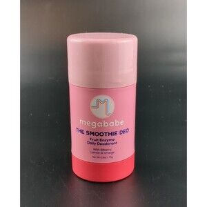 Megababe The Smoothie Deo Daily Deodorant‎ Coconut & Fruit Enzymes 2.6oz/75g New